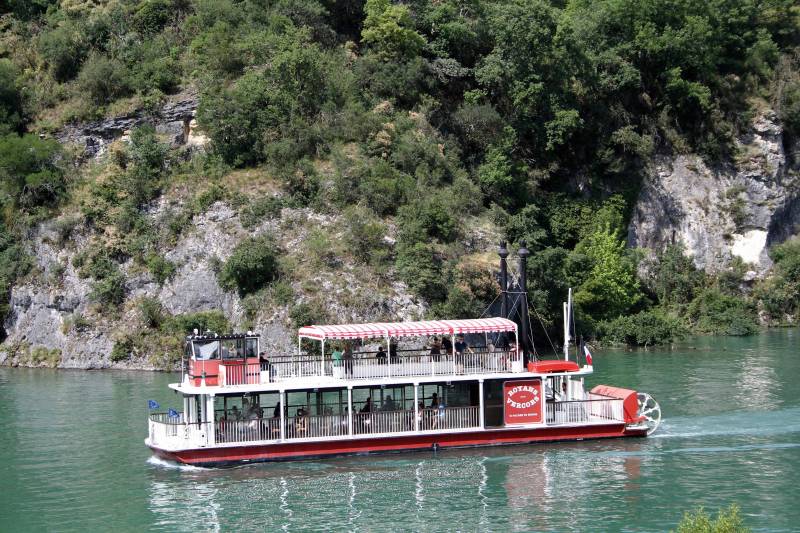 Le bateau à roue Royans Vercors