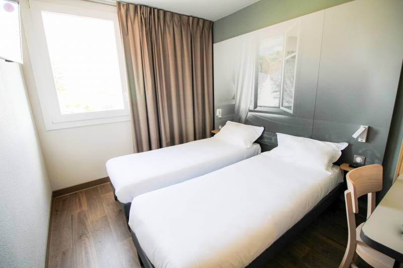 La chambre twin du B&B HOTEL Valence TGV Romans à Alixan